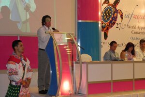 Inauguraci&oacute;n del 35 Congreso Nacional de la CANAIVE y la 27&deg; Convenci&oacute;n de la IAF 