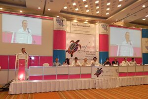 Inauguraci&oacute;n del 35 Congreso Nacional de la CANAIVE y la 27&deg; Convenci&oacute;n de la IAF 